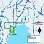 The county Public Works Department and the Government Affairs Committee have been working to spread the word about alternate routes to and from Old Town Silverdale. (Visit Kitsap)