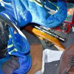 Kitsap County Sheriffs deputies located in the trunk of a stolen 2017 Ford Mustang a .22-caliber rifle allegedly involved in a Jan. 17 shooting in Manchester.