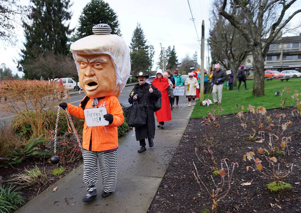 High hopes, busy feet: The second Women’s March | Photo gallery