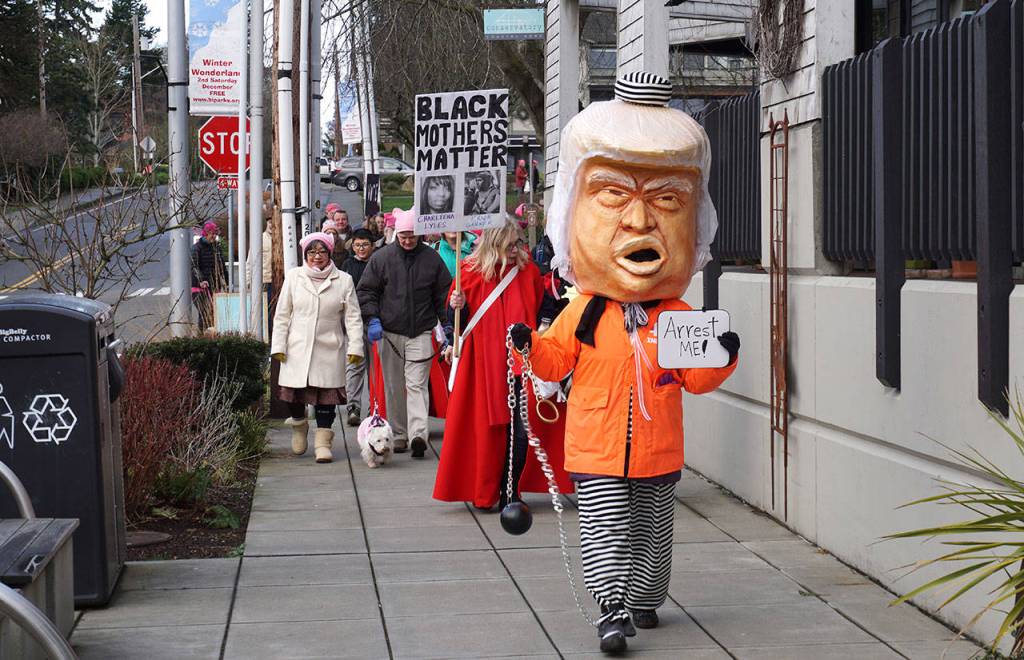 High hopes, busy feet: The second Women’s March | Photo gallery