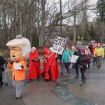 High hopes, busy feet: The second Women’s March | Photo gallery