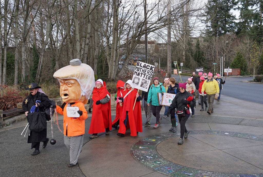 High hopes, busy feet: The second Women’s March | Photo gallery