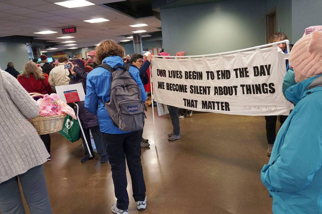 High hopes, busy feet: The second Women’s March | Photo gallery