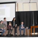 The Vlach family receives the Person of the Year Award on behalf of the late Joe Vlach during the 2018 Poulsbo Chamber of Commerce Gala. Nick Twietmeyer | Kitsap News Group.