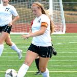 Central Kitsap senior Lauren Hudson was named a First-Team All-State forward by the Washington State Soccer Coaches Association. Hudson scored 19 goals this past season and plans to attend Seattle University in the fall. (Mark Krulish/Kitsap News Group)