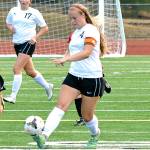 Central Kitsap senior Lauren Hudson was named a First-Team All-State forward by the Washington State Soccer Coaches Association. Hudson scored 19 goals this past season and plans to attend Seattle University in the fall. (Mark Krulish/Kitsap News Group)