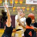 Kingston girls basketball, along with North Kitsap, should compete for a top spot in the Olympic League this season. The two teams play twice in January. (Mark Krulish/Kitsap News Group)