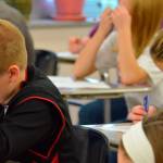 Students hard at work. (Port Orchard Independent file photo)