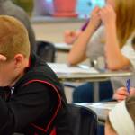 Students hard at work. (Port Orchard Independent file photo)