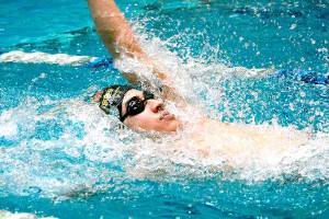 Kingstons Aron Markow won the 100 breaststroke in 58.65 and is one of four Kingston Ironmen this season. (Kitsap News Group file photo)