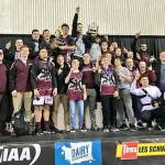 South Kitsap Highs wrestling team are winners of the state championship this season after dominating the competition at the Tacoma Dome Feb. 16-17. (Courtesy photo)