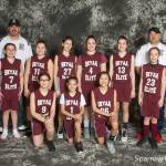 Courtesy photo                                Top Row: Coach James Brady, Mika Brady, Allison Thompson, Faith Potter, Rowan Frazier, Reese Orser, Sierra DeFevers, Coach Jamie DeFevers. Bottom row: Dorothy Sanders, Leah Toyama-Ferguson, Sayuri Penaranda.