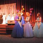 Bob Smith | Independent                                The 2017 Fathoms O Fun Royalty Court lines up off stage prepared to award contestants their crowns as members of the 2018 Royalty Court are announced.