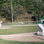 Central Kitsap pitcher Greyson McCormick throws a fastball in the top of the third inning to Seahawks hitter Joseph Pierce. Jacob Moore | Kitsap News Group