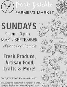 Farmer’s Market returns to Port Gamble May 6