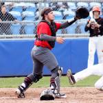 Junior Geordan Kawahara slides into homeplate ahead of the high throw to score the winning run in the bottom of the ninth inning. Jacob Moore | Kitsap Daily News