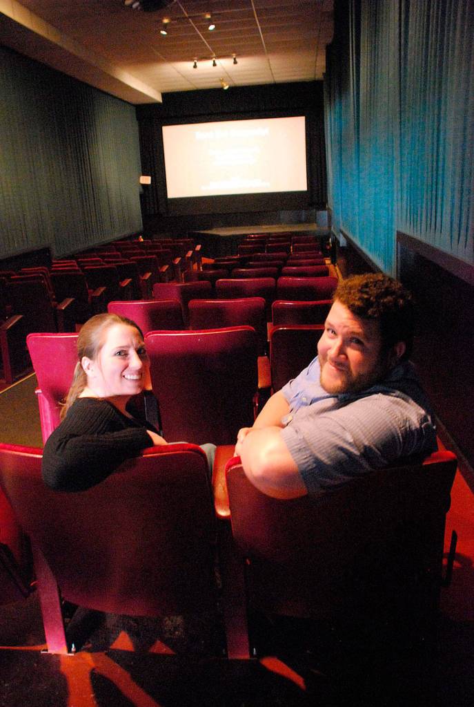 Port Orchard Film Festival Director Amy Camp and Dragonfly Cinema owner-operator Nick Taylor have assembled an ambitious slate of films submitted for the shows second year. (Bob Smith | Independent 2017)