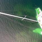 Vessel aground in Sinclair Inlet