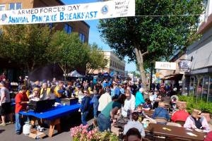 Armed Forces Day Pancake Breakfast, Saturday May 19, 7:00 a.m. to 10:00 a.m.