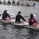 SKHS Rowing photo                                South Kitsap High Rowings eight-woman crew cuts through the water in a race during the May 26 Wolf Pack Crew Regatta on Sinclair Inlet.                                South Kitsap High Rowings eight-woman crew cuts through the water in a race during the May 26 Wolf Pack Crew Regatta on Sinclair Inlet. (South Kitsap High School Rowing photo)