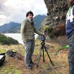 <em>Micah Fusco and Shane Miller location scouting for The Arcave.</em>                                Courtesy of Arcave Production Staff