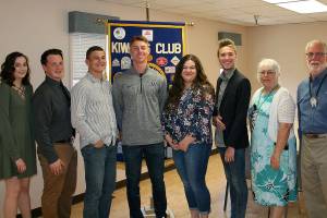 Kiwanis awards scholarships to 10 students