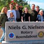 Rotary dedicates Nielsen Roundabout