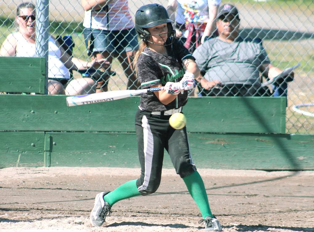 Klahowya sophomore Hannah Bastian was one of four Eagles on the 1A Olympic All-League list.