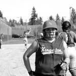 <em>Kingston junior Lucy Schaeffer batted .459 this season.</em>                                Jacob Moore / Kitsap News Group