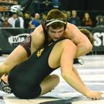 Mason Eaglin wrestled his way through the 4A 170-pound weight class at the Mat Classic, culminating in a state championship. (Mark Krulish/Kitsap News Group)