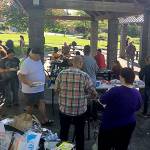 A monthly picnic is held for the Bremerton homeless population, thanks to the efforts of Kimmy Siebens and other volunteers.                                Photo courtesy Bremerton Bremerton Homeless Community Coalition Facebook page