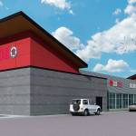 A new SudStar Car Wash and Cafe Elite espresso stand across from Fred Meyer is expected to open in August. The address is 1901 SE Sedgwick Road in Port Orchard. (Helix Design Group, Inc. image)