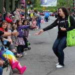 Worry not  there was plenty of candy treats to be handed out during the Fathoms grand parade. (Bob Smith | Kitsap Daily News)