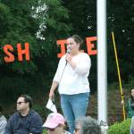 Hundreds gather in Bremerton’s Evergreen Park to protest family separations