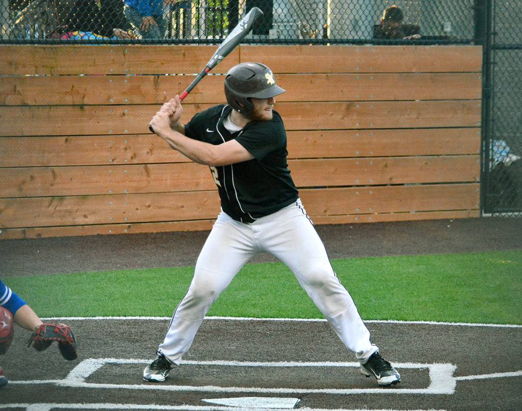 South Kitsaps Alex Garcia was one of three remaining starters from the 2015 4A state championship team. He batted .338 his senior year and will play at Edmonds Community College in the fall. (Mark Krulish/Kitsap News Group)