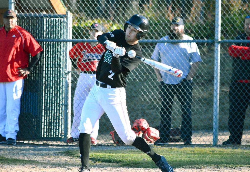 Klahowya infielder and pitcher Ben Streck was named to the 1A all-state team. He hit .407 for the Eagles with 14 RBI. (Mark Krulish/Kitsap News Group)