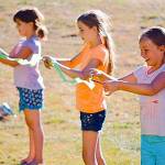Students from Olalla Elementary help plant grass seeds as part of the schools outdoor education program. (Olalla Elementary photo)