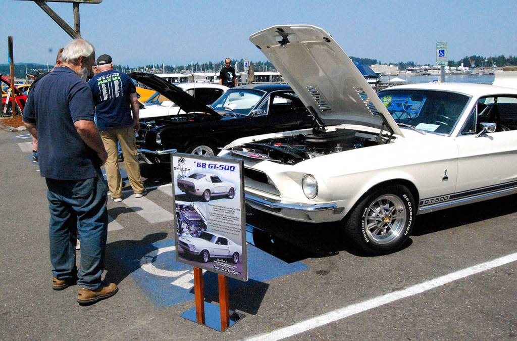 Glorious day for a car show: Mustangs on the Waterfront