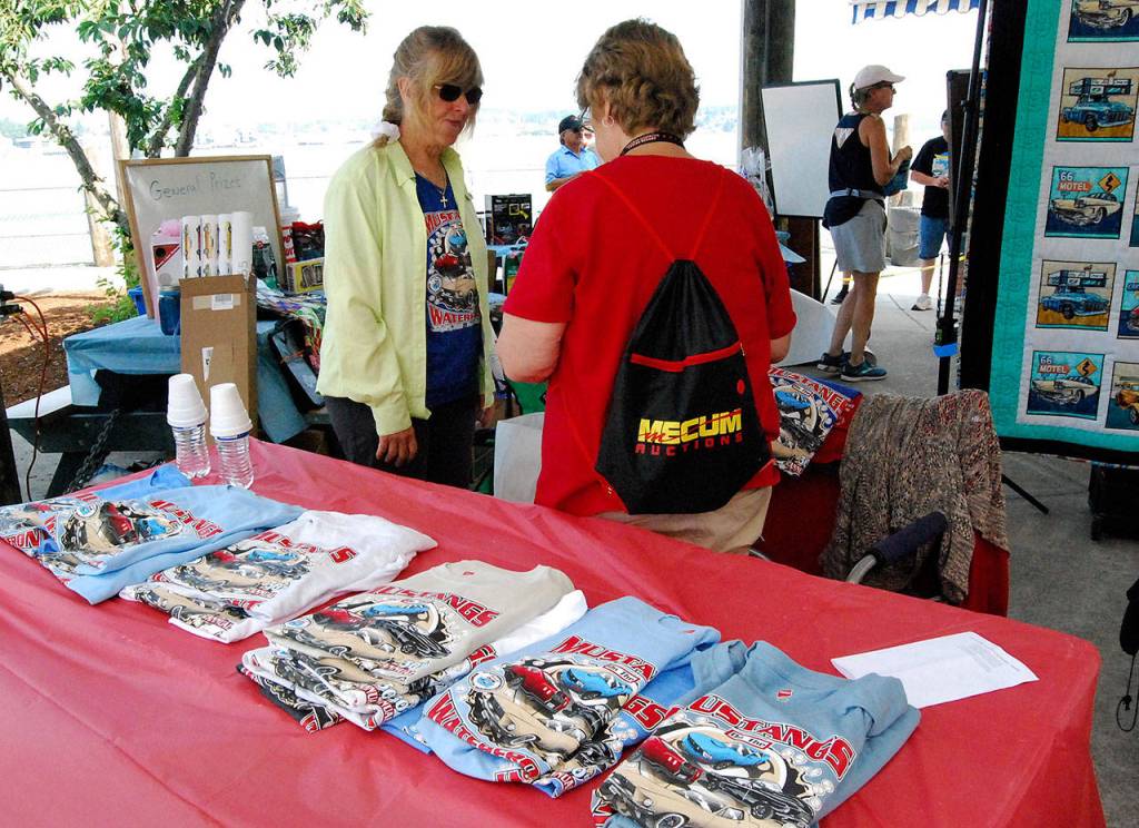 Glorious day for a car show: Mustangs on the Waterfront
