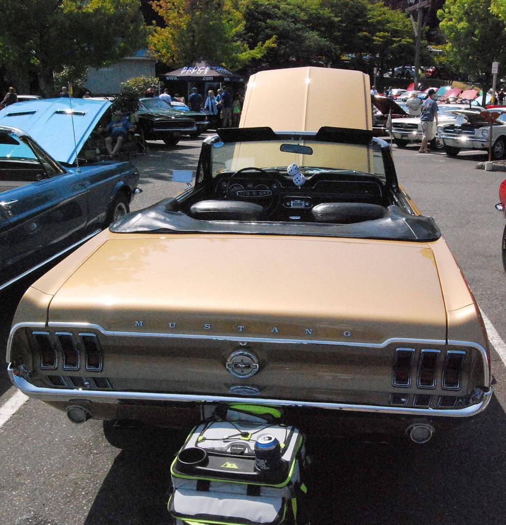 Glorious day for a car show: Mustangs on the Waterfront