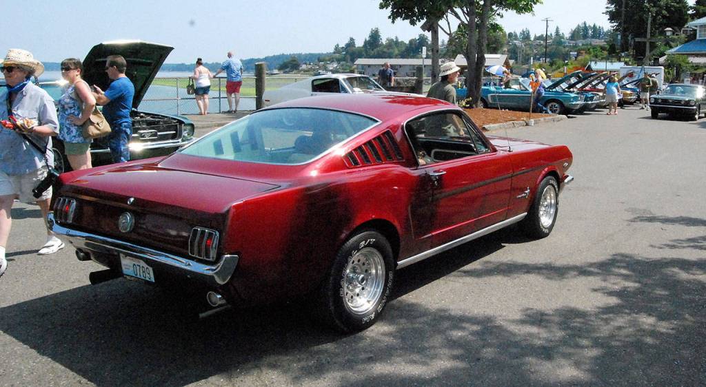 Glorious day for a car show: Mustangs on the Waterfront