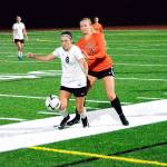 Klahowya junior Alyssa Peters is part of a stacked Eagles soccer team that hopes to make a deep playoff run. (Mark Krulish/Kitsap News Group)