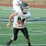 Senior wide receiver/defensive back Jacob Keppert is one of many key players for the Eagles this season. (Mark Krulish/Kitsap News Group)