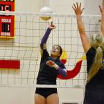 Noelani Barreith is one of a few returners from last years district championship team. The junior athlete has the ability to play any position on the floor. (Mark Krulish/Kitsap News Group)