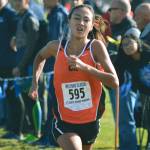 Sophomore Maya Nichols set a school record last year at the 3A state meet in the 5,000-meter run with a time of 18:24. (Mark Krulish/Kitsap News Group)
