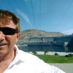 John Kuntz at the Grand Coulee Dam. (Photo courtesy of John Kuntz)