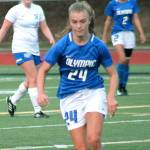 Hanna Troy scored twice for Olympic (Mark Krulish/Kitsap News Group)