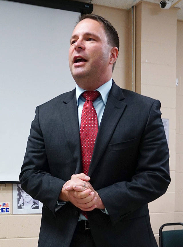 Dan Griffey, a Republican, is seeking re-election to his 35th Legislative District Position 1 state representative seat. (Bob Smith | Kitsap Daily News)