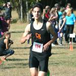 Louis Gannon finished third in the boys race with a time of 13:55.73. (Mark Krulish/Kitsap News Group)