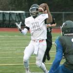 Elijah McGee leads his team into a big Week 7 game against North Thurston. (Mark Krulish/Kitsap News Group)
